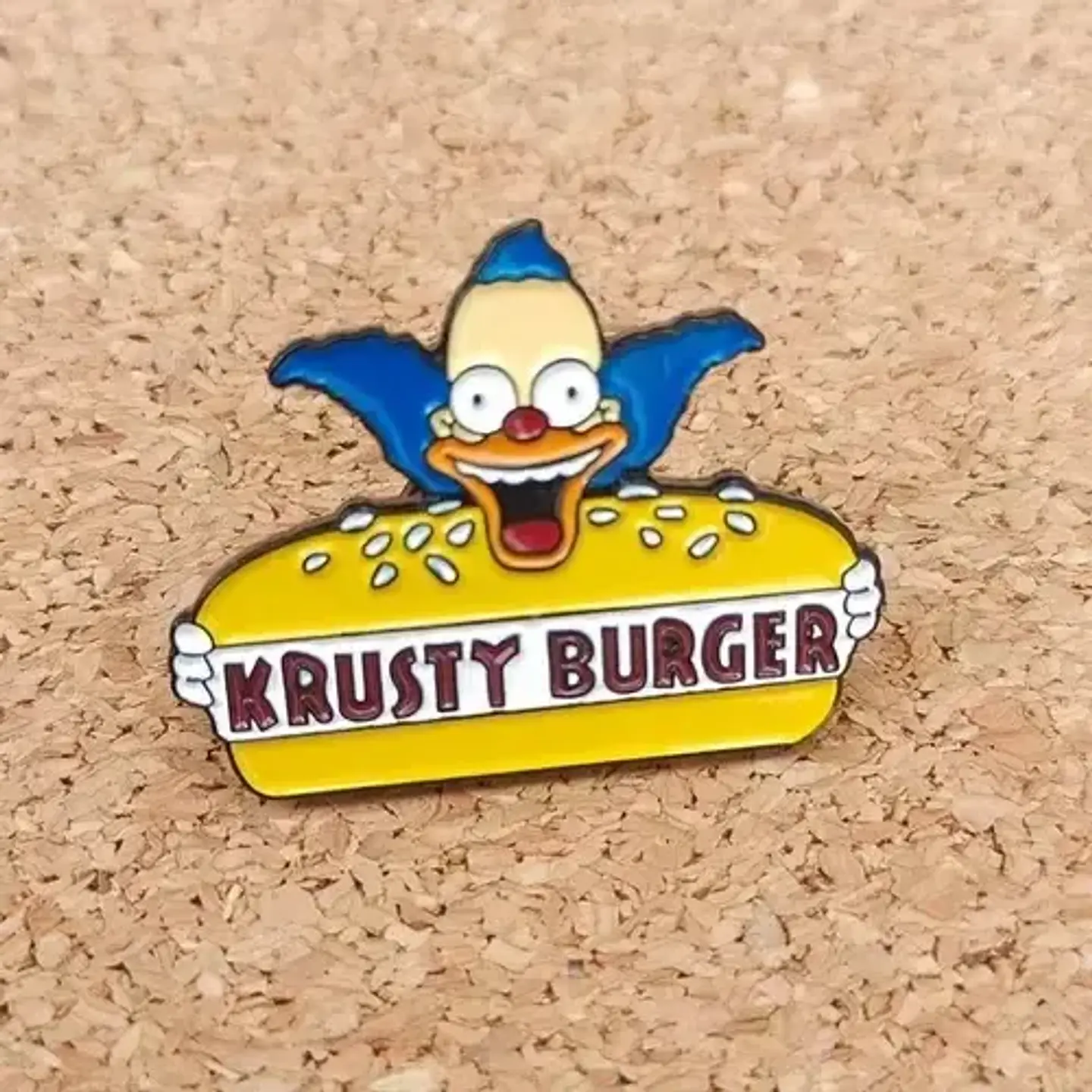 Pins De Krusty El Payaso / Los Simpson / Broches Metálicos 5