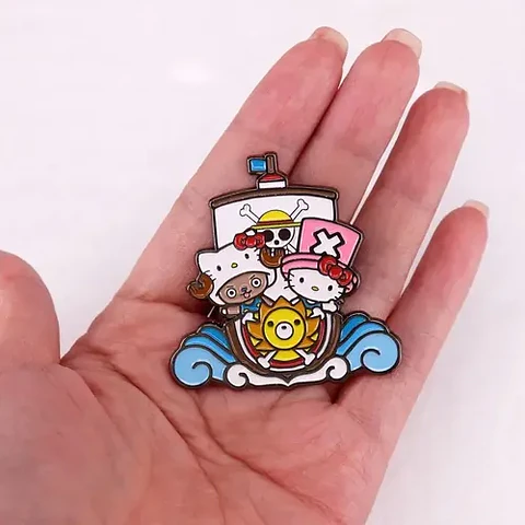 Pins Hello Kitty Kawaii / Hello Kitty - Broches Metálicos 