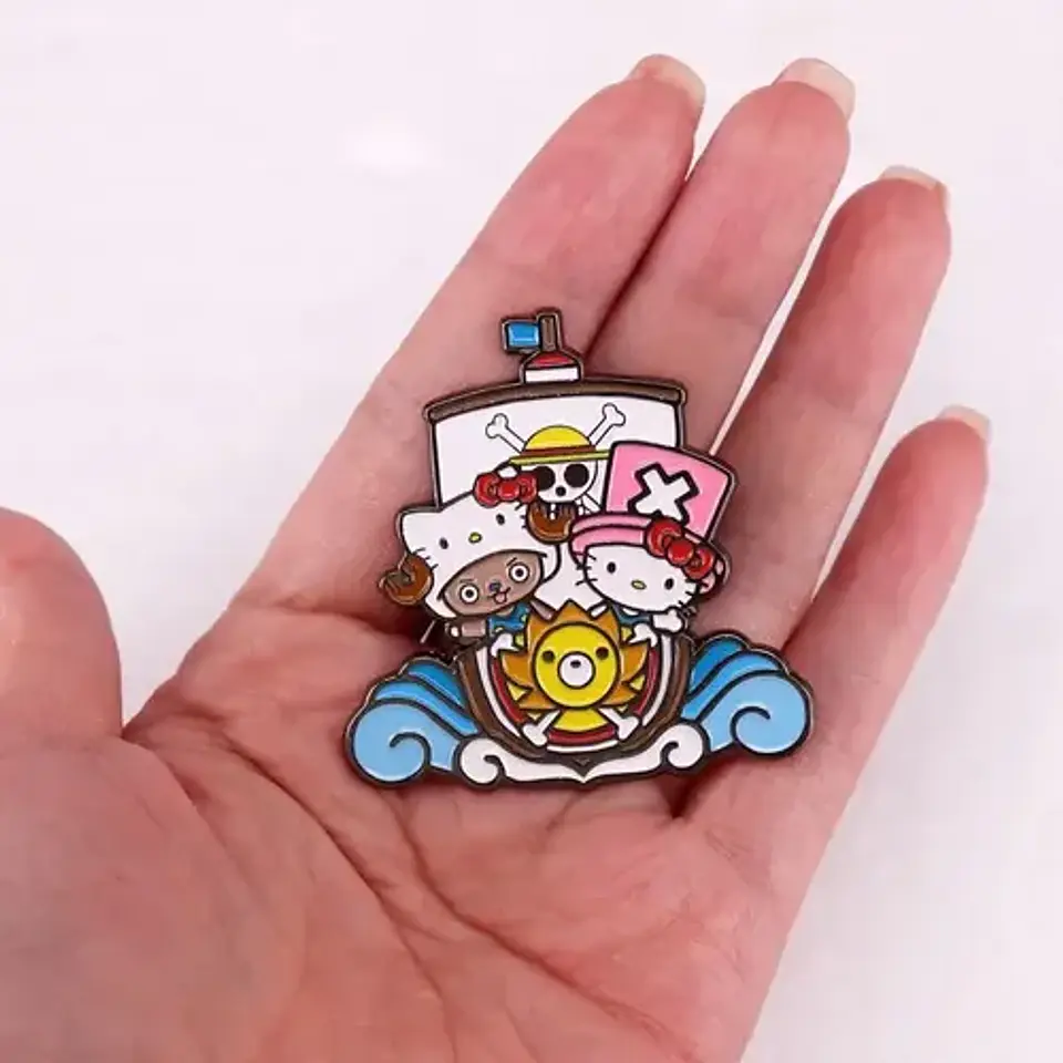 Pins Hello Kitty Kawaii / Hello Kitty - Broches Metálicos  2