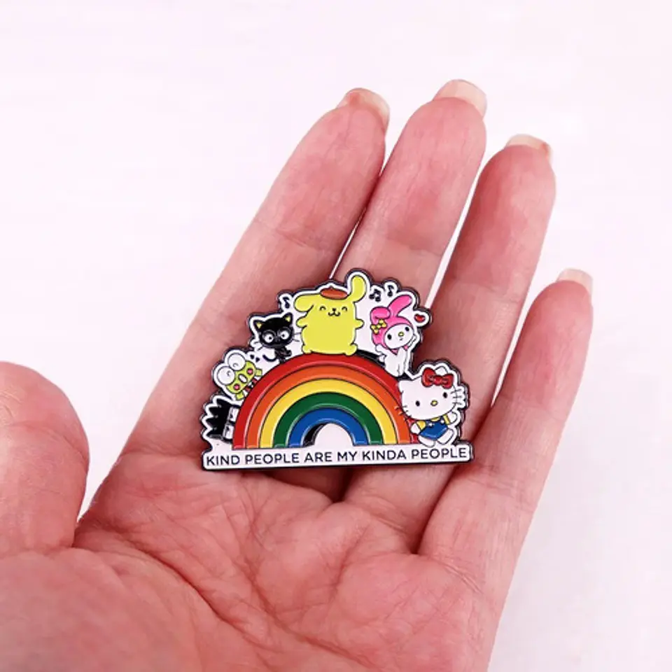 Pins Hello Kitty Kawaii / Hello Kitty - Broches Metálicos  19