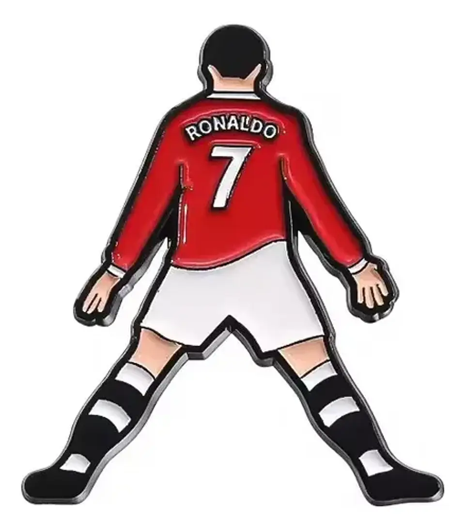 Pins De Cr7 / Cristiano Ronaldo / Broches Metálicos (pines) 3