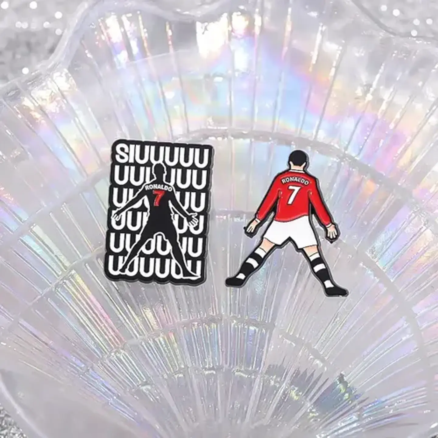 Pins De Cr7 / Cristiano Ronaldo / Broches Metálicos (pines) 7