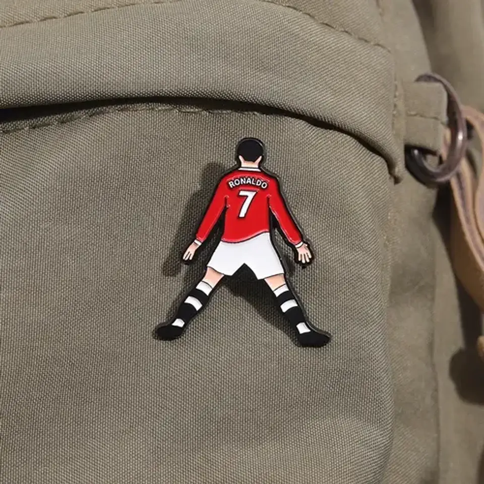 Pins De Cr7 / Cristiano Ronaldo / Broches Metálicos (pines) 8