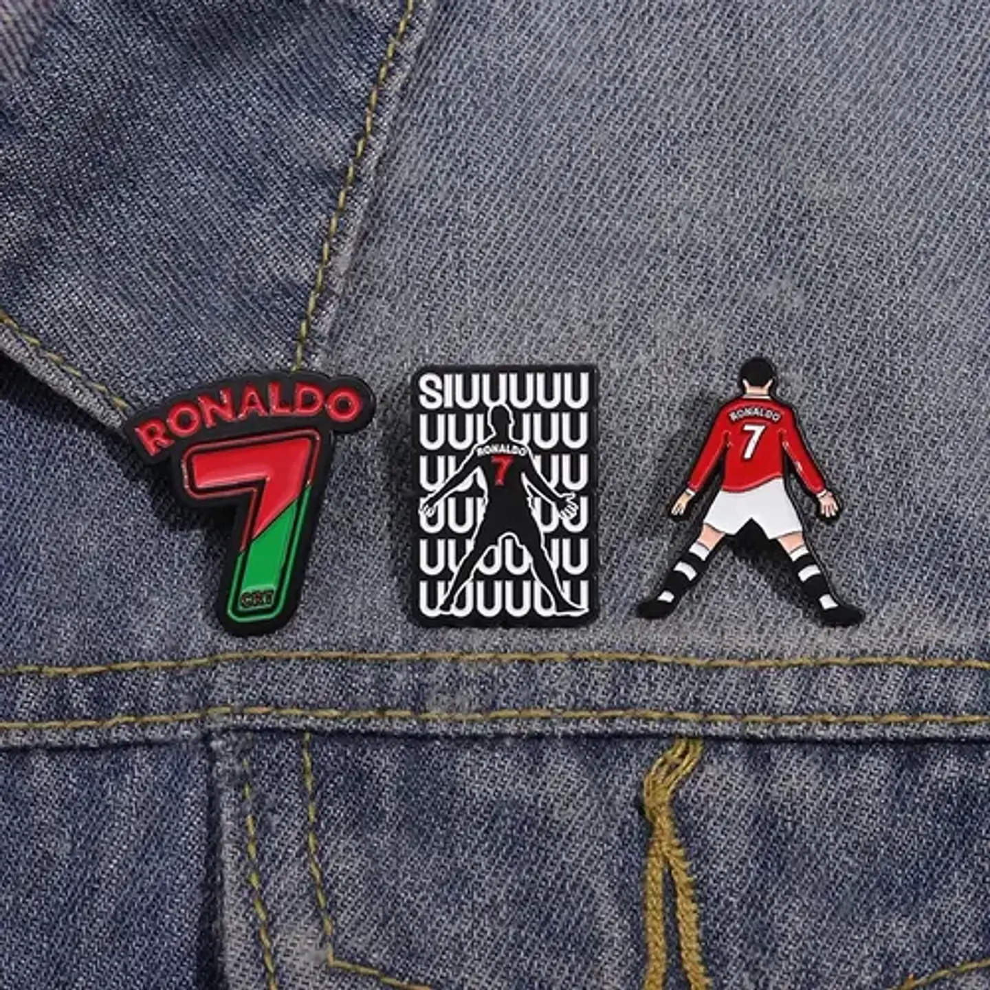Pins De Cr7 / Cristiano Ronaldo / Broches Metálicos (pines) 19