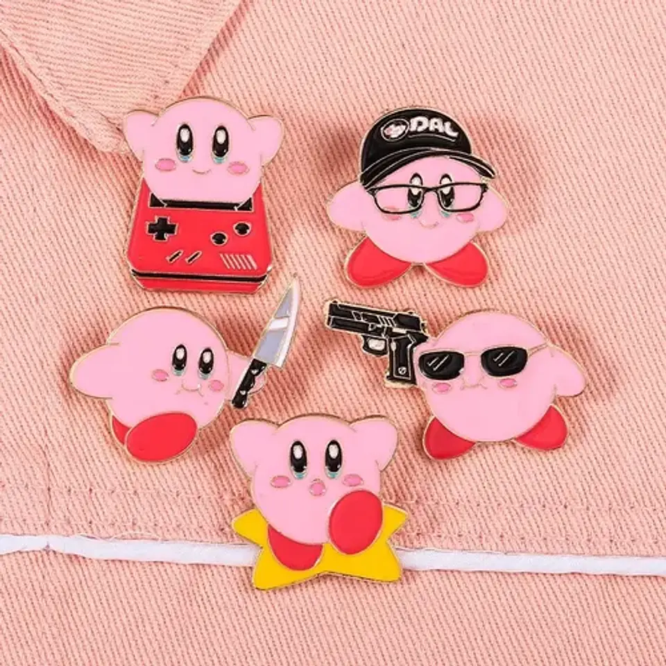 Pins De Kirby / Kirby / (pines) Broches Metálicos 15