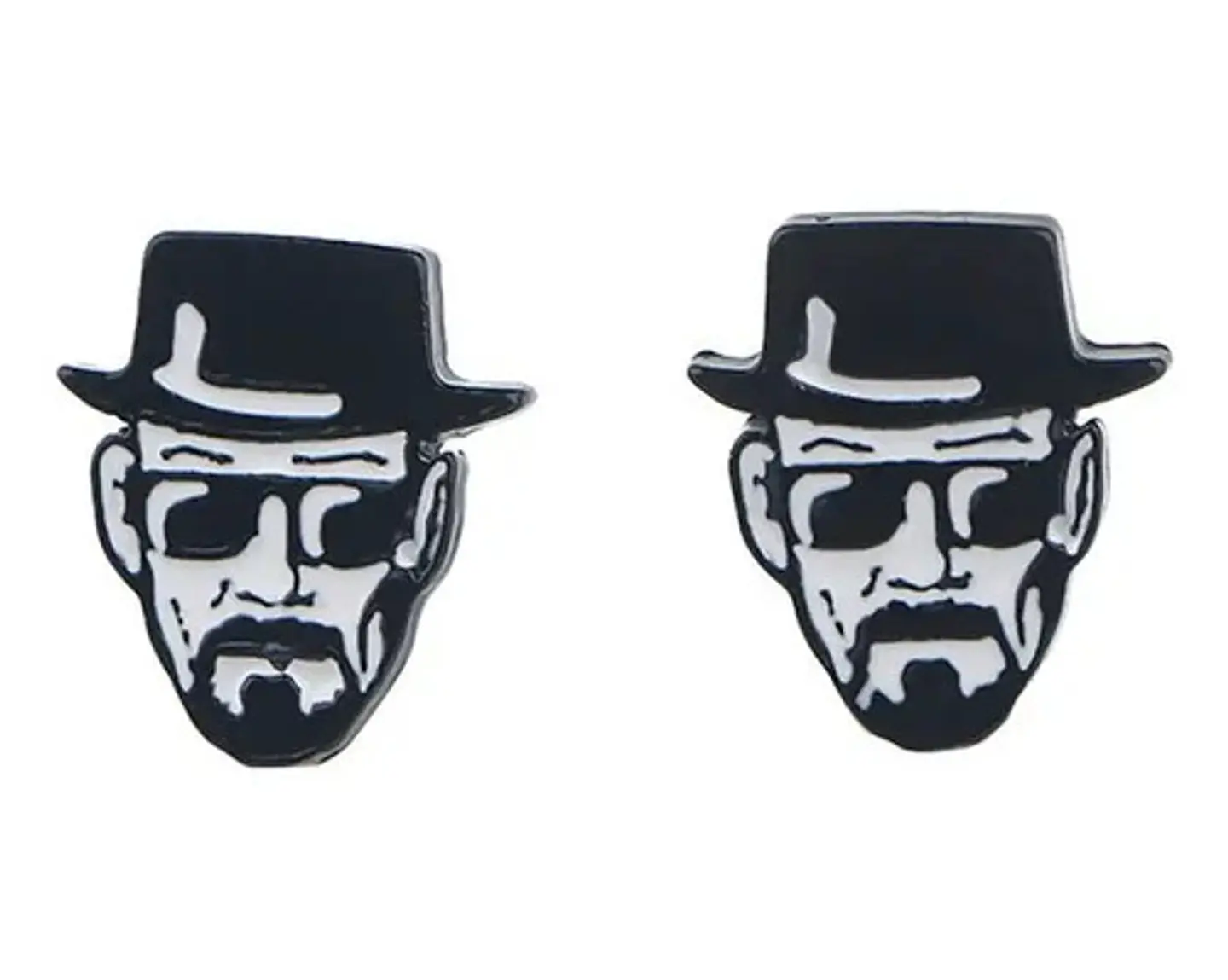 Aros Aretes Pendientes De Walter White / Acero Quirúrgico 1