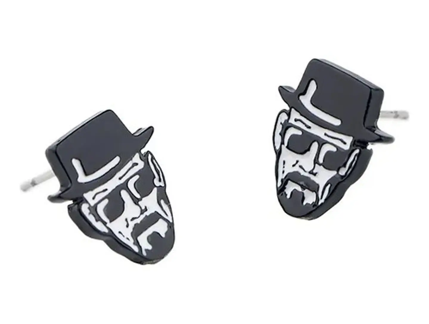 Aros Aretes Pendientes De Walter White / Acero Quirúrgico 4