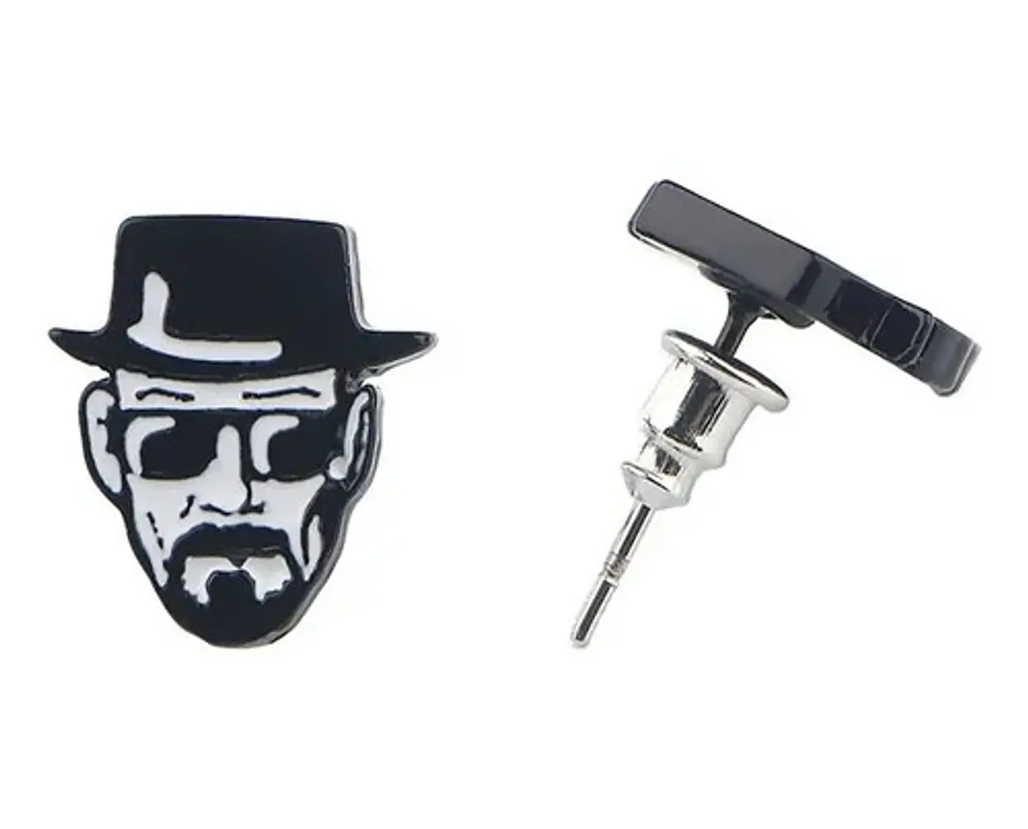 Aros Aretes Pendientes De Walter White / Acero Quirúrgico 5