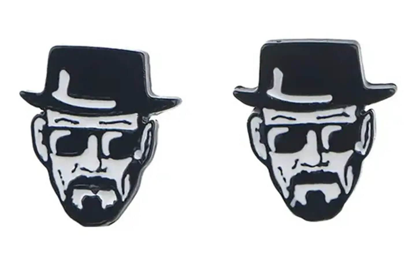 Aros Aretes Pendientes De Walter White / Acero Quirúrgico 8