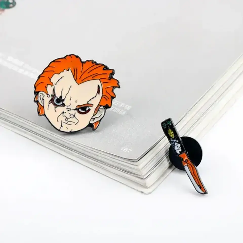 Pins De Chucky / Charles Lee Ray / Broches Metálicos (pines) 3