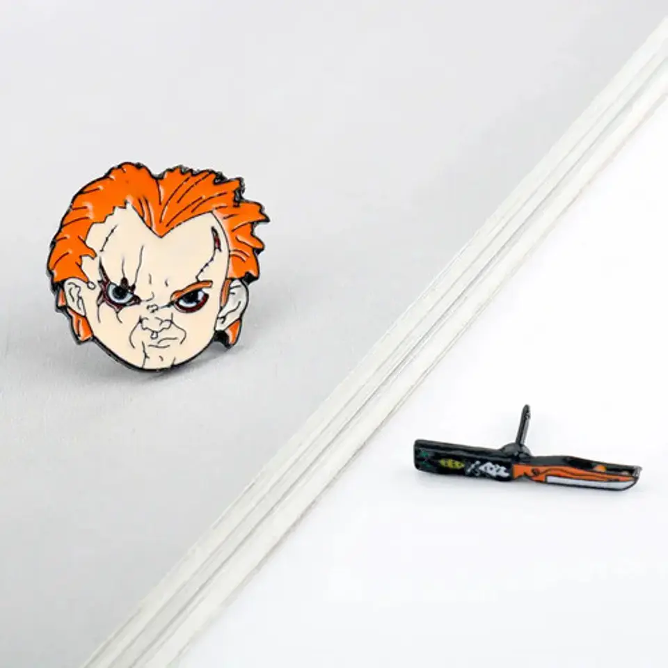 Pins De Chucky / Charles Lee Ray / Broches Metálicos (pines) 6