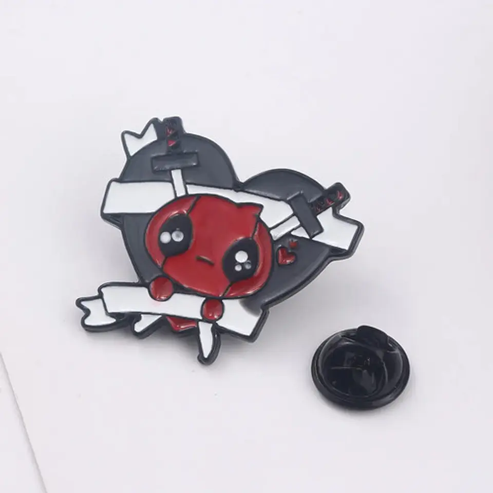 Pins De Deadpool / Marvel / (pines) Broches Metálicos  3