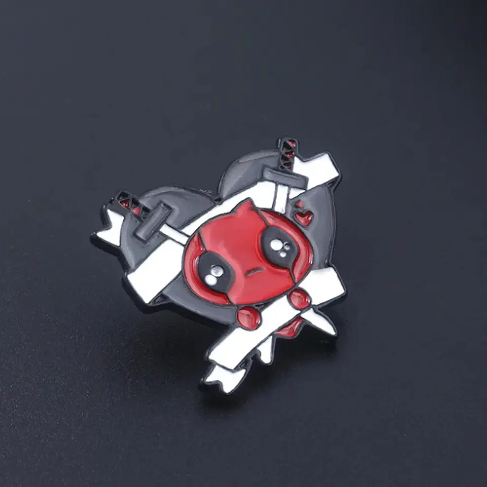Pins De Deadpool / Marvel / (pines) Broches Metálicos  4