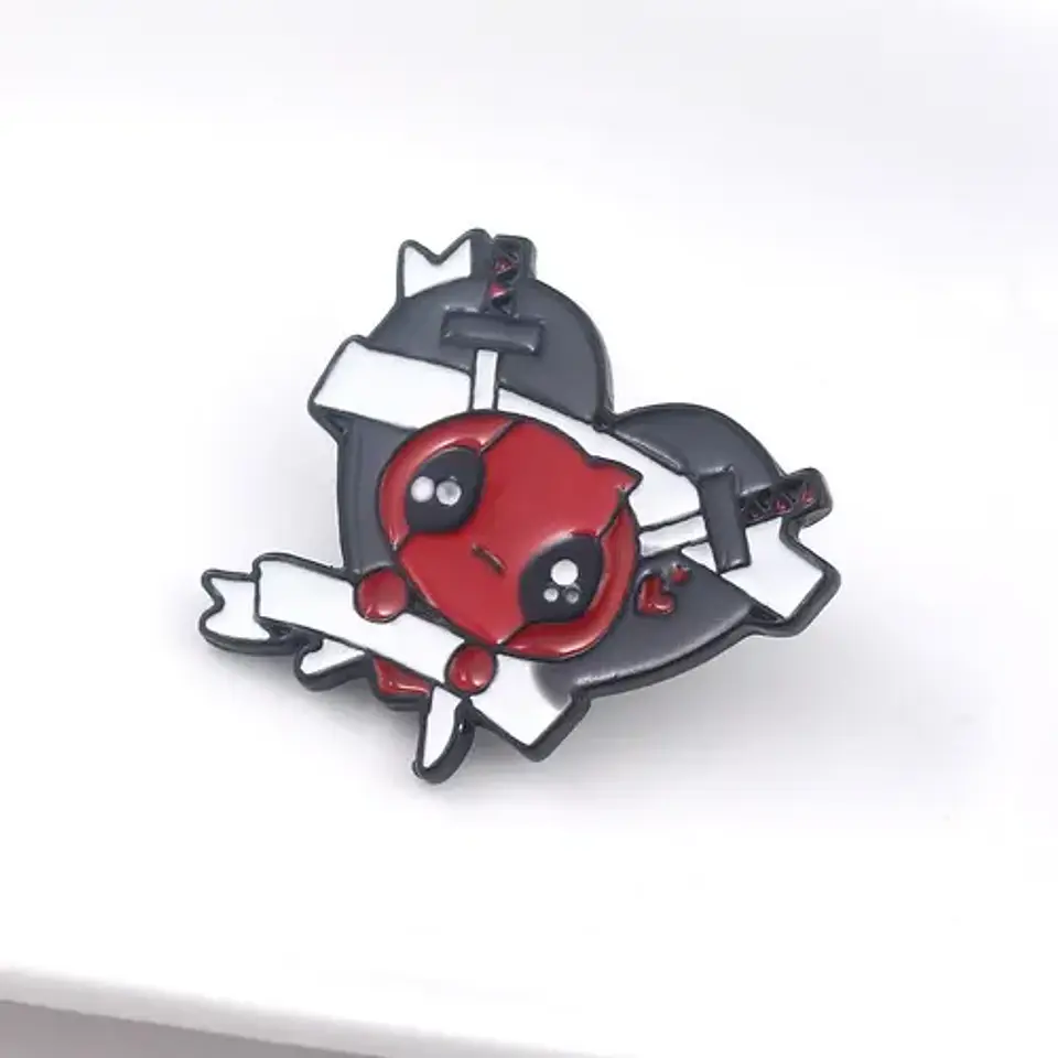 Pins De Deadpool / Marvel / (pines) Broches Metálicos  8