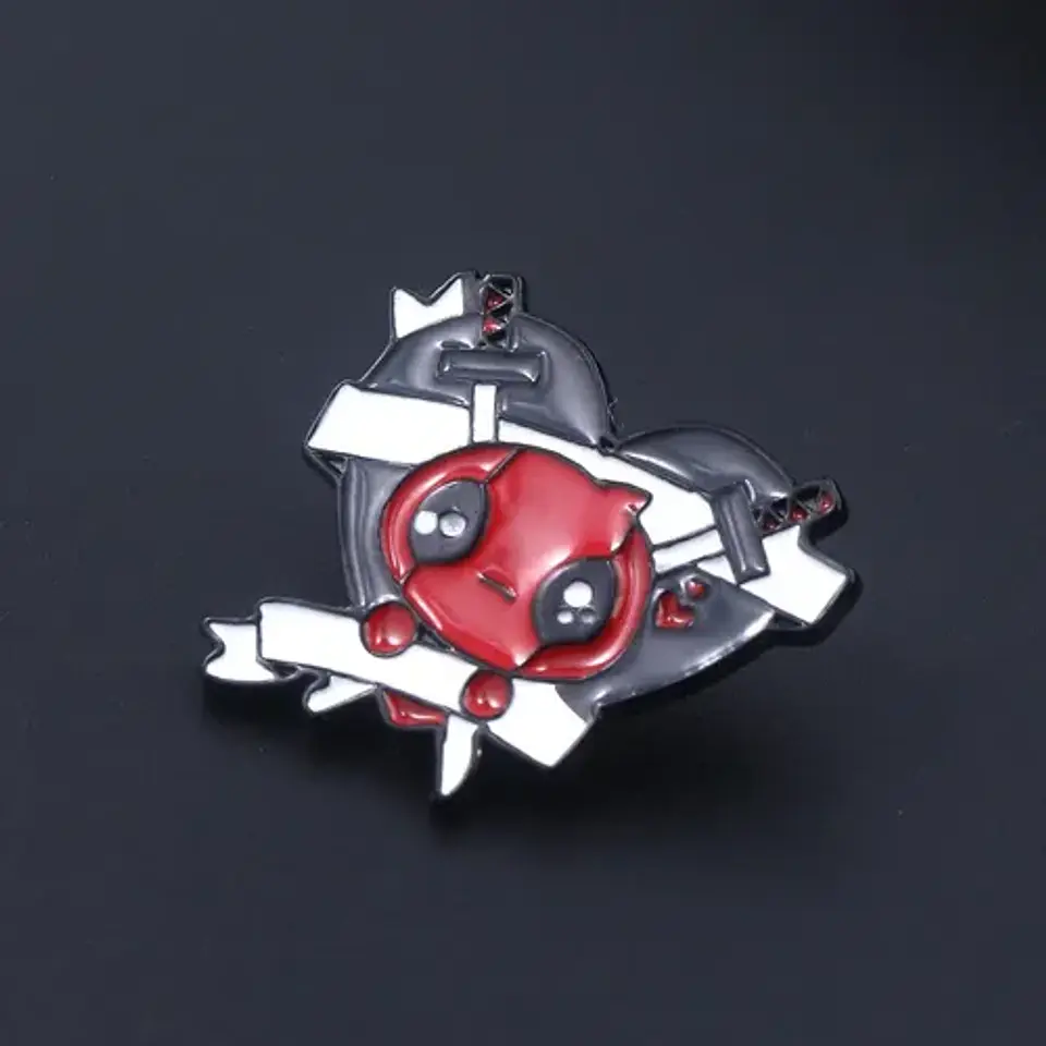 Pins De Deadpool / Marvel / (pines) Broches Metálicos  9