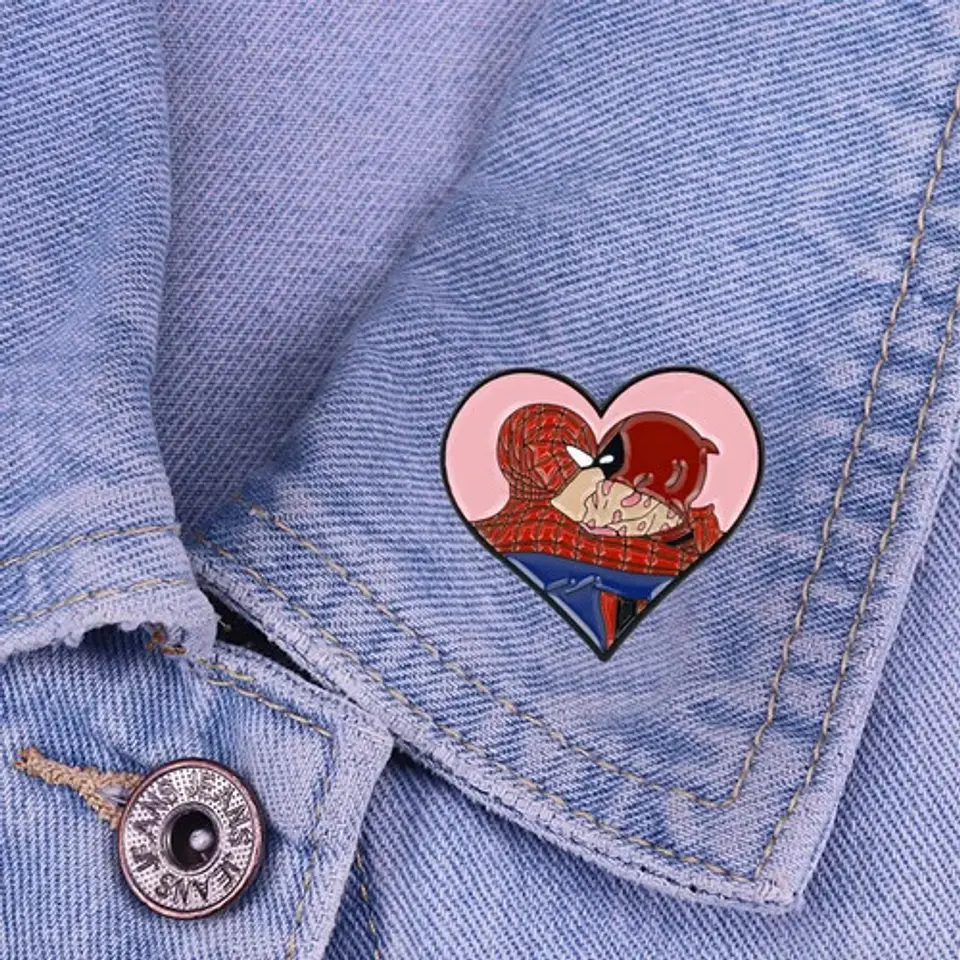 Pins De Deadpool / Marvel / (pines) Broches Metálicos  18