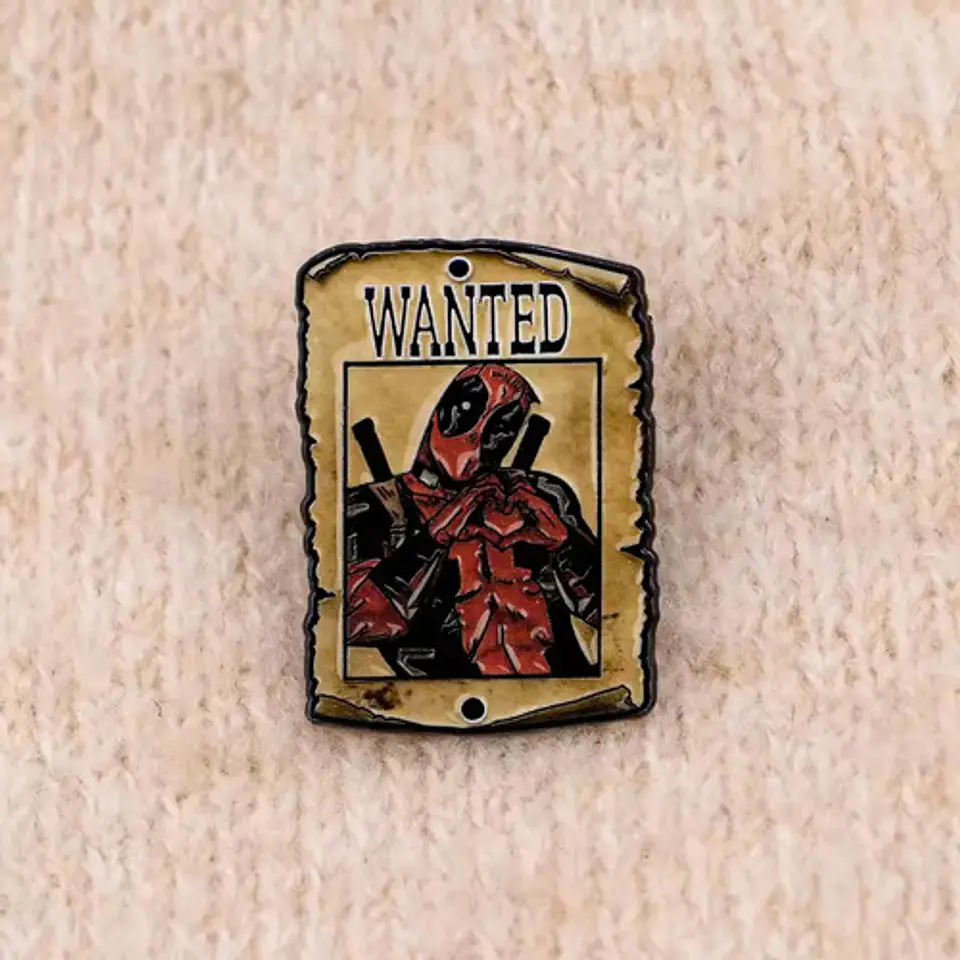 Pins De Deadpool / Marvel / (pines) Broches Metálicos  30