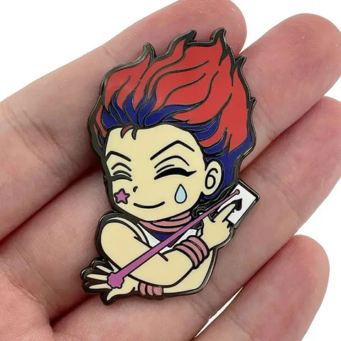 Pins De Hisoka Morow / Hunter X Hunter / Broches Metálicos