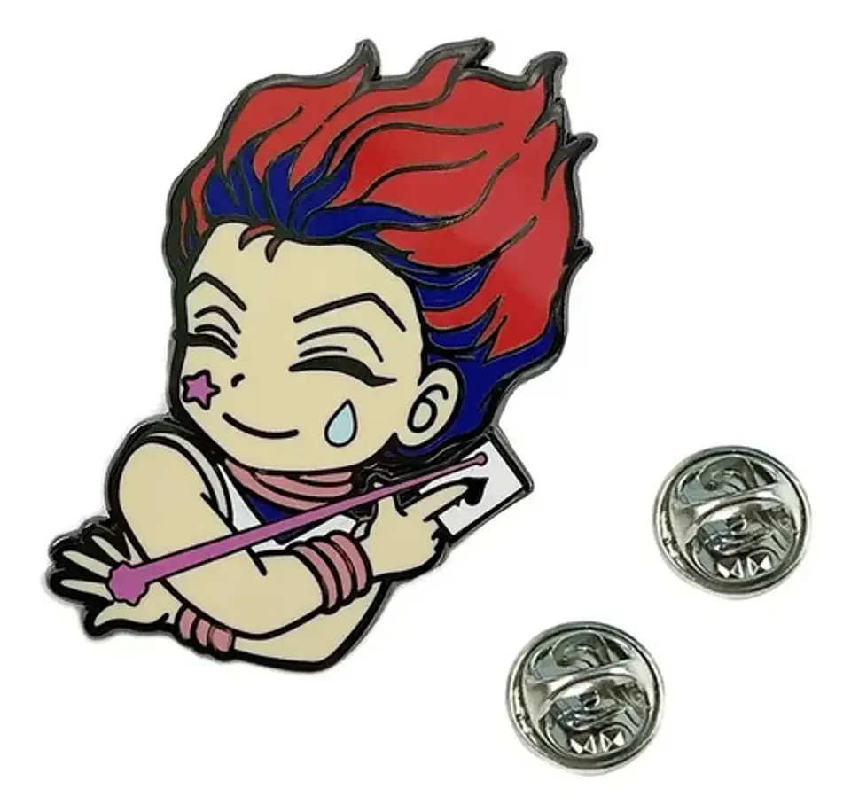 Pins De Hisoka Morow / Hunter X Hunter / Broches Metálicos 3