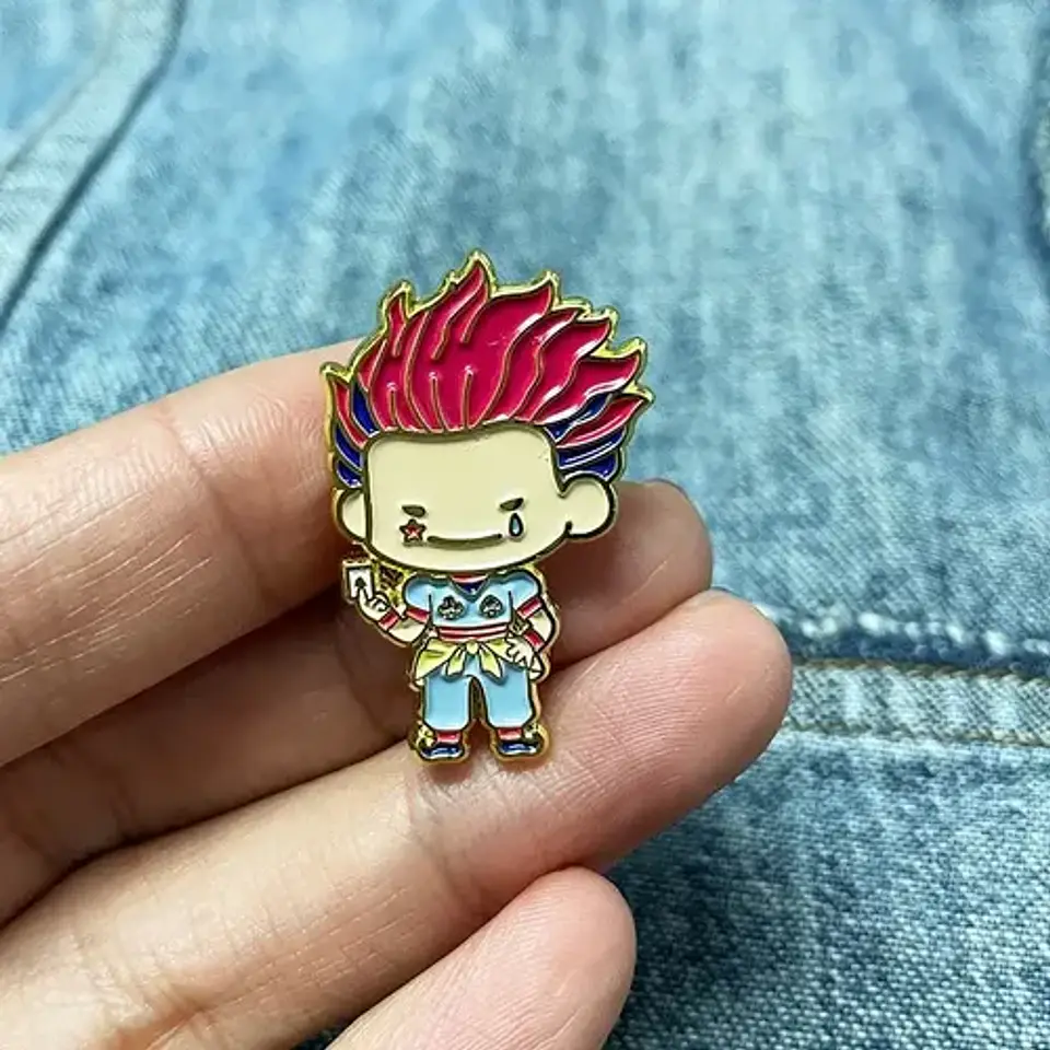 Pins De Hisoka Morow / Hunter X Hunter / Broches Metálicos 5