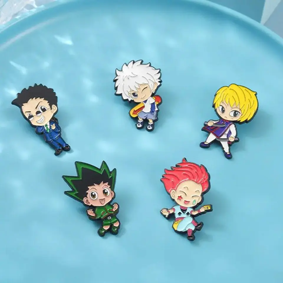 Pins De Hisoka Morow / Hunter X Hunter / Broches Metálicos 17