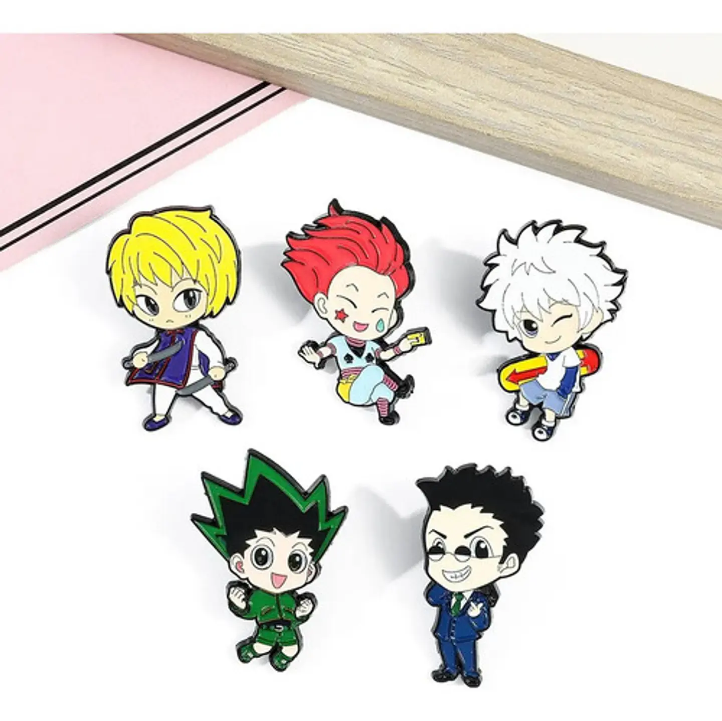 Pins De Hisoka Morow / Hunter X Hunter / Broches Metálicos 18