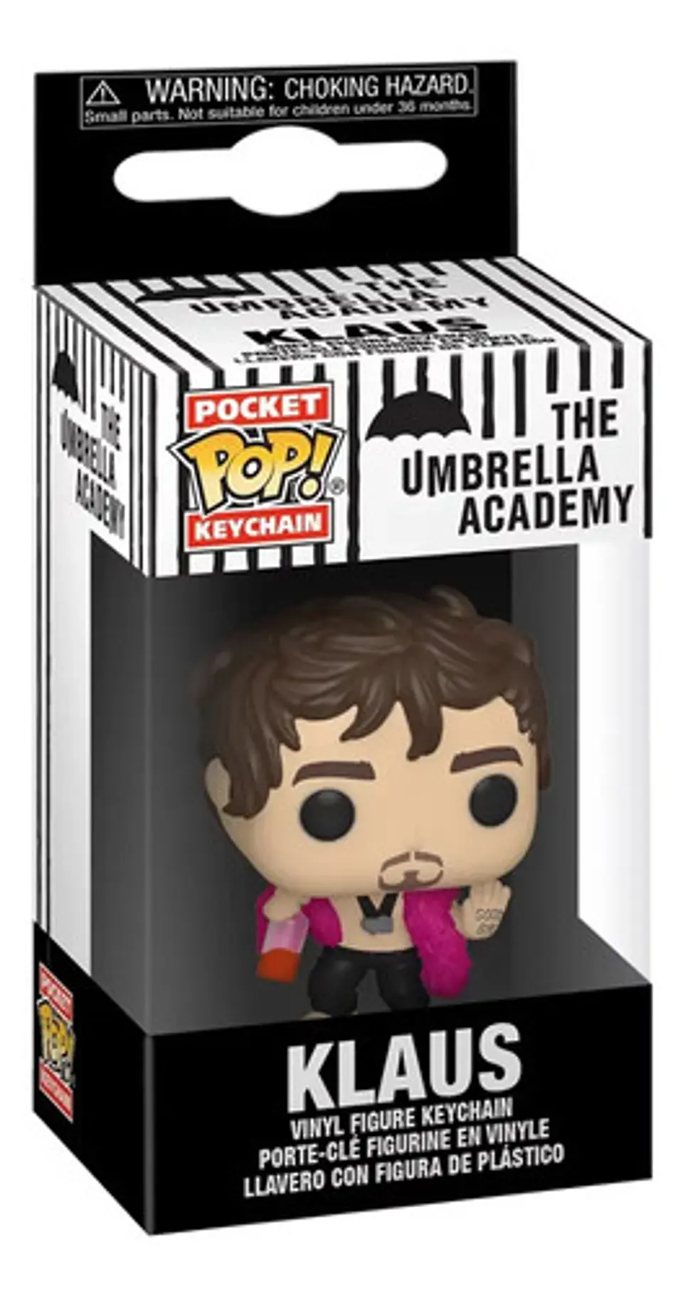 Llavero De Klaus / The Umbrella Academy - Incluye Caja Funko 3