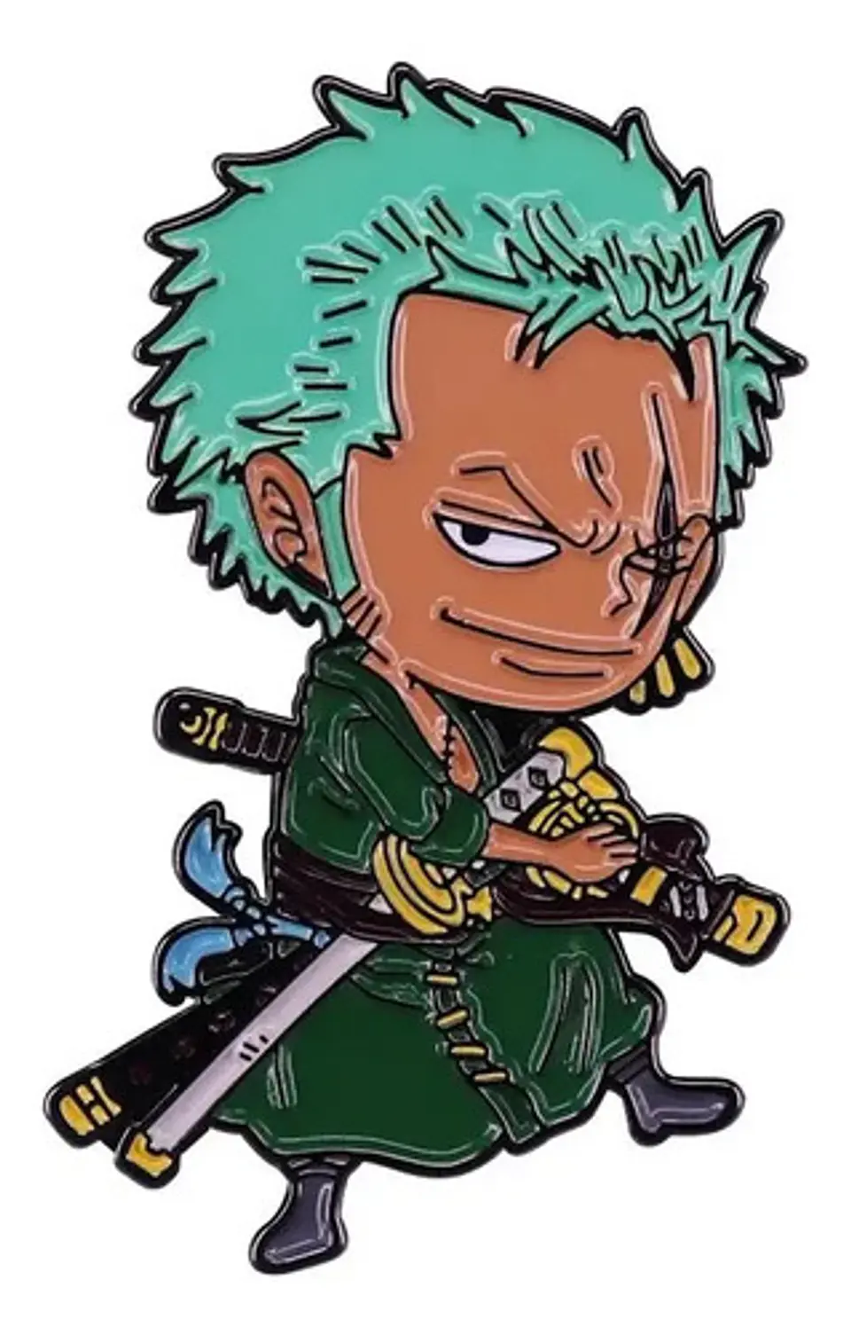 Pins De Roronoa Zoro / One Piece / Broches Metálicos (pines) 4