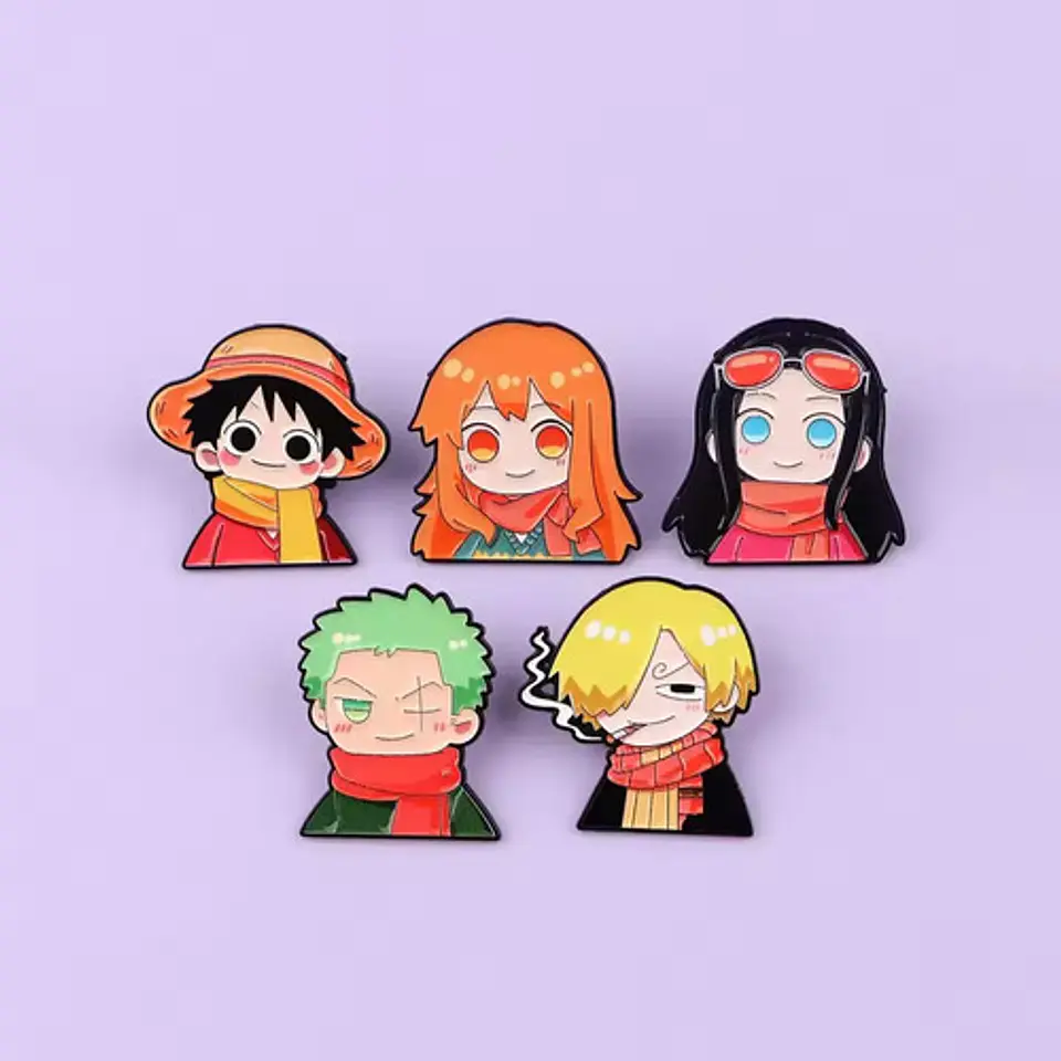 Pins De Roronoa Zoro / One Piece / Broches Metálicos (pines) 23