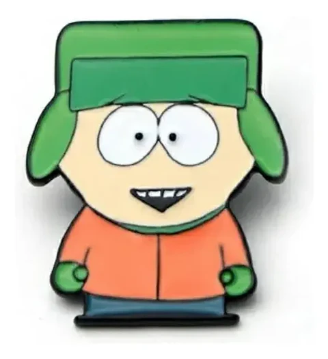 Pins Kyle Broflovski  South Park / Broches Metálicos (pines)