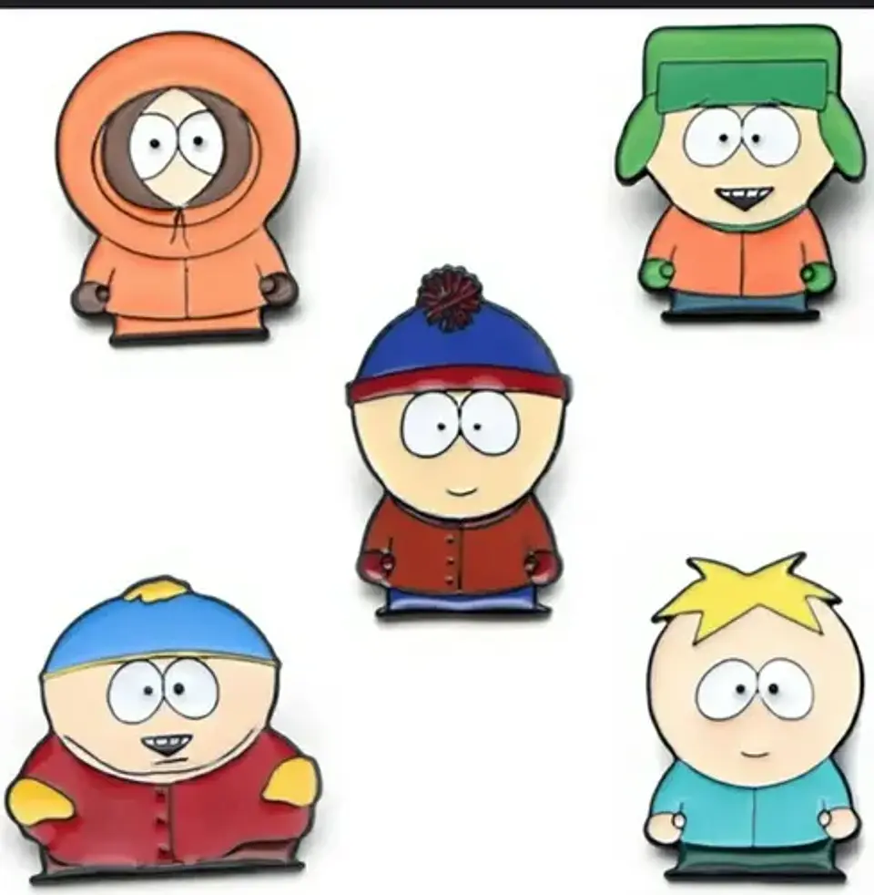 Pins Kyle Broflovski  South Park / Broches Metálicos (pines) 4