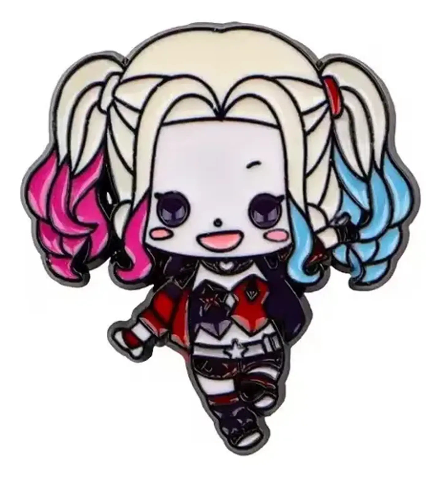 Pins De Harley Quinn / Dc Comics / (pines) Broches Metálicos 1