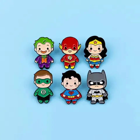 Pins De Harley Quinn / Dc Comics / (pines) Broches Metálicos