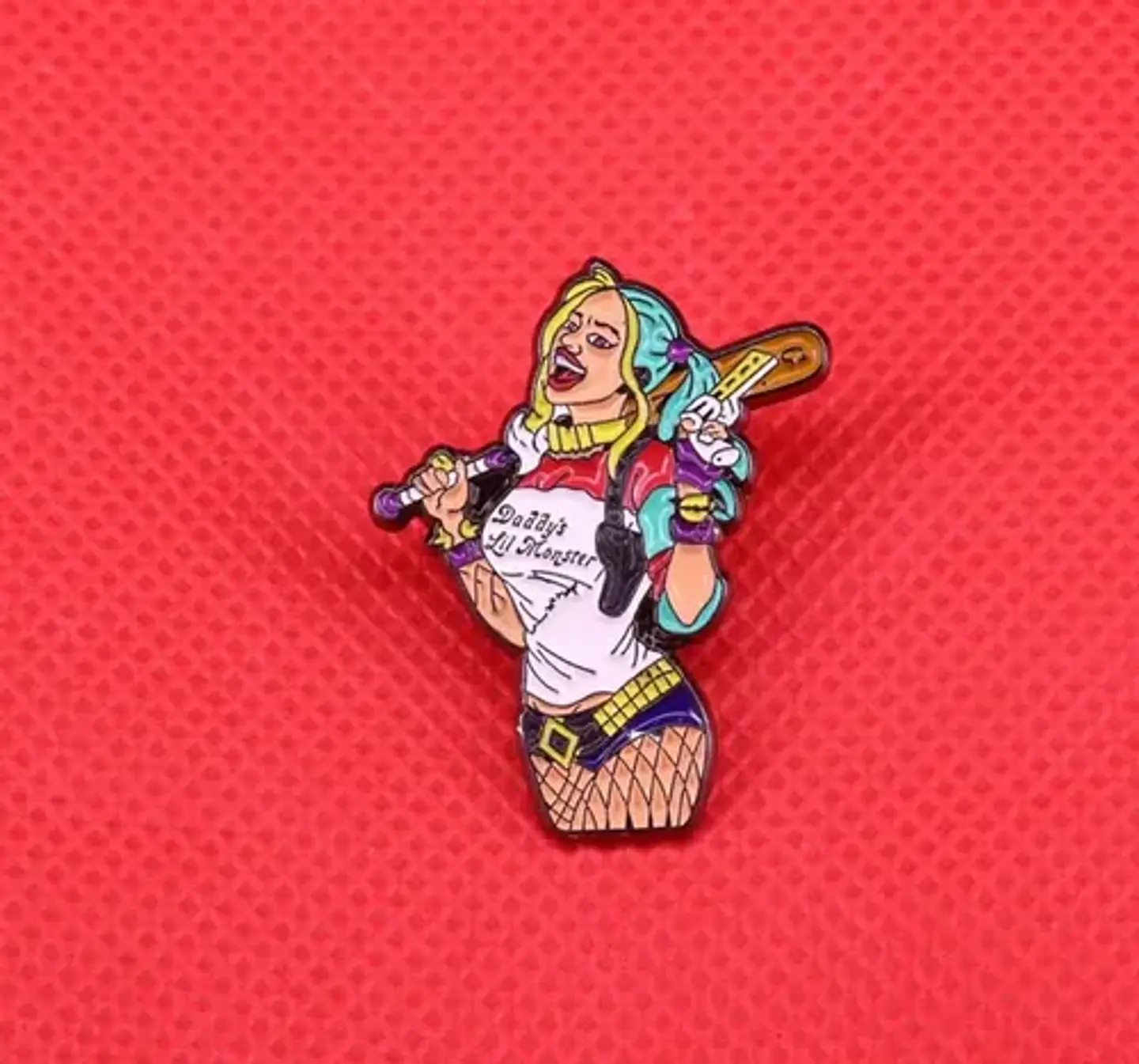 Pins De Harley Quinn / Dc Comics / (pines) Broches Metálicos 5