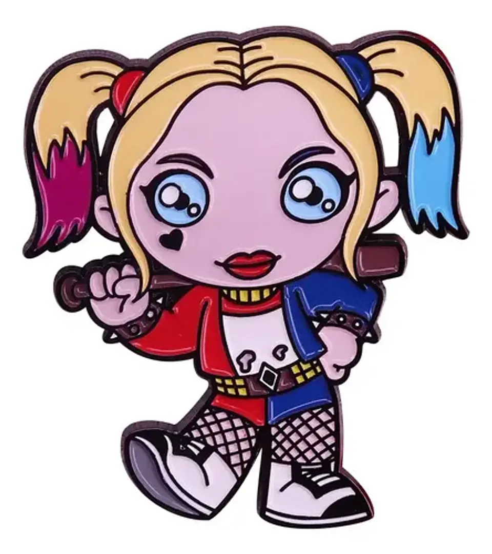 Pins De Harley Quinn / Dc Comics / (pines) Broches Metálicos 8