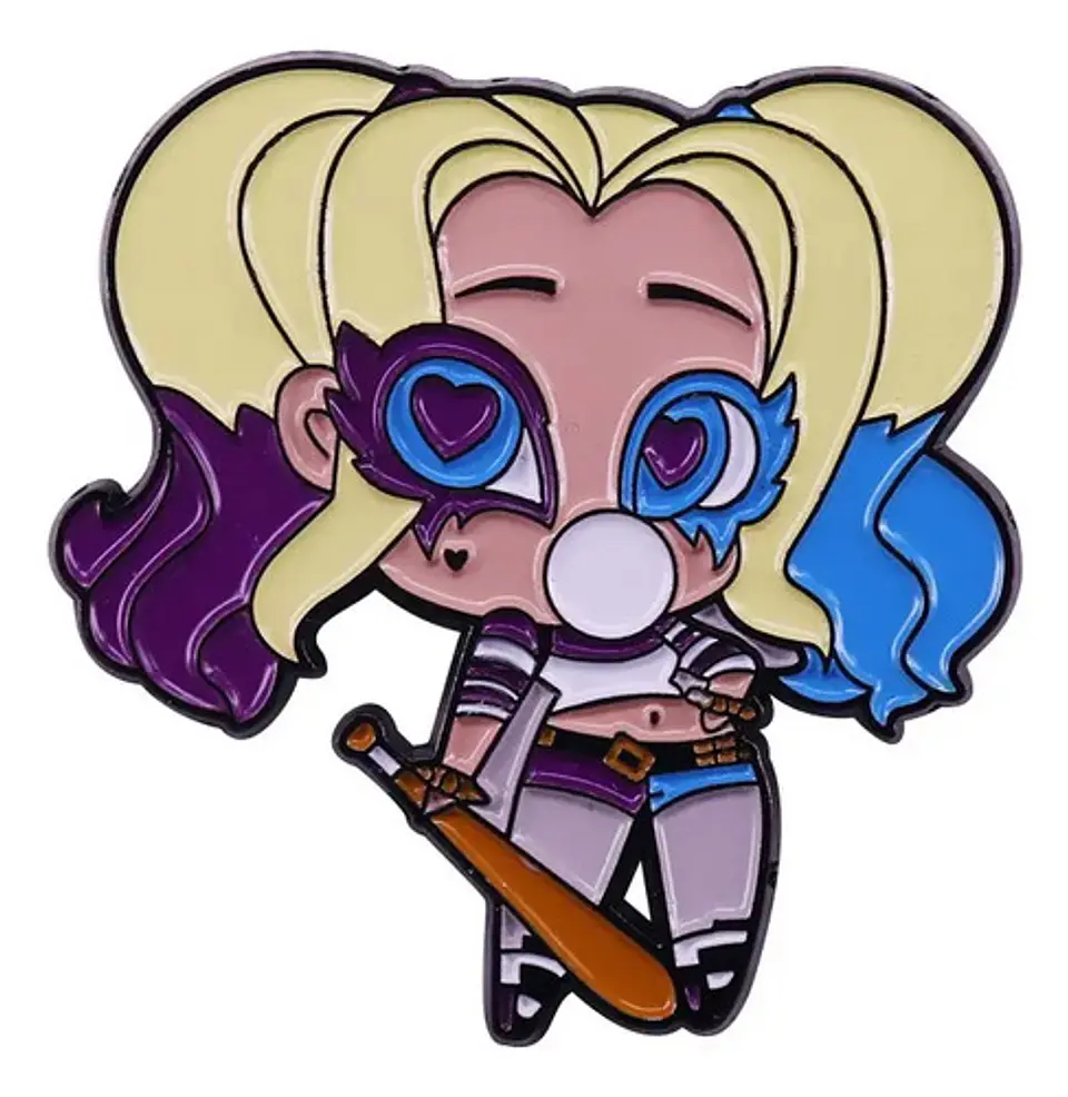 Pins De Harley Quinn / Dc Comics / (pines) Broches Metálicos 9