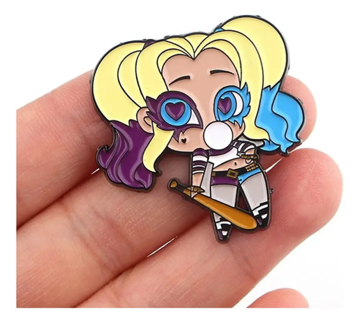 Pins De Harley Quinn / Dc Comics / (pines) Broches Metálicos 10