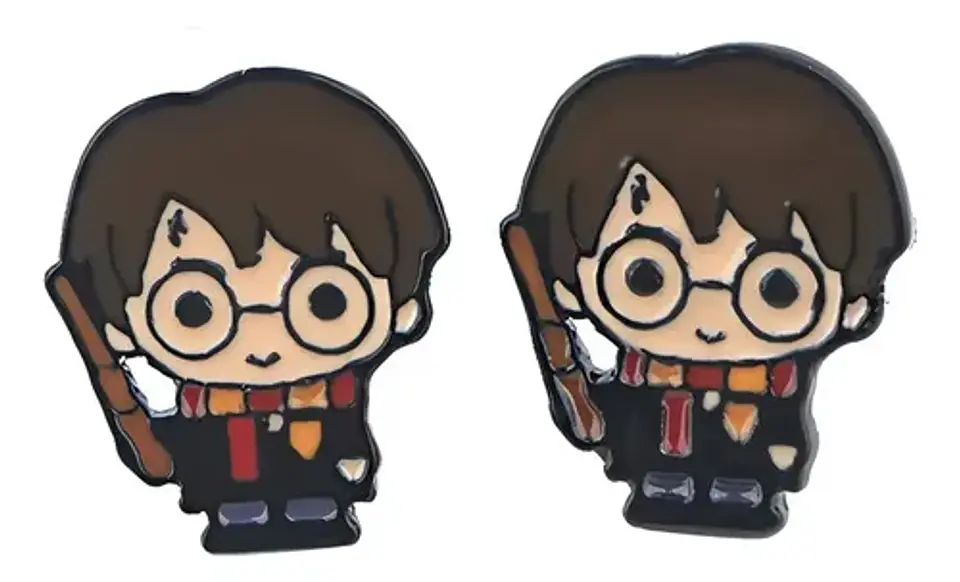 Aros Aretes Pendientes De Harry Potter / Acero Quirúrgico 1