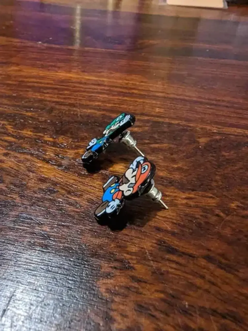 Aros Aretes Pendientes De Luigi / Acero Quirúrgico 5