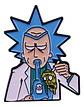 Pins De Rick / Rick And Morty / (pines) Broches Metálicos  - Miniatura 1