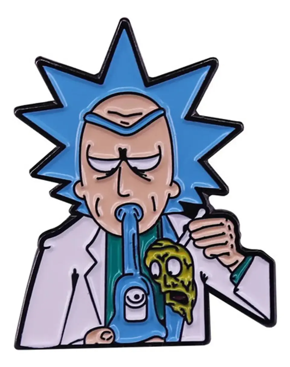 Pins De Rick / Rick And Morty / (pines) Broches Metálicos  1