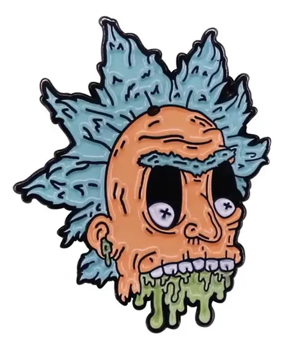 Pins De Rick / Rick And Morty / (pines) Broches Metálicos  7