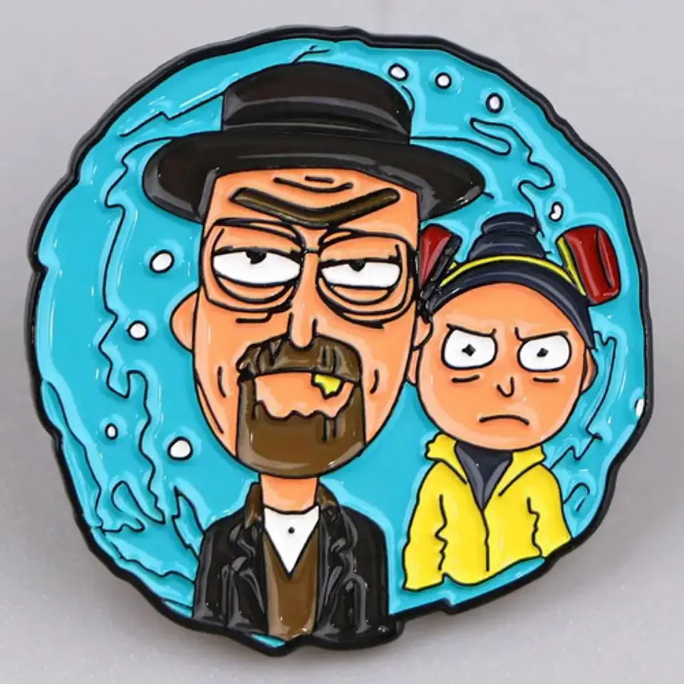 Pins De Rick / Rick And Morty / (pines) Broches Metálicos  11
