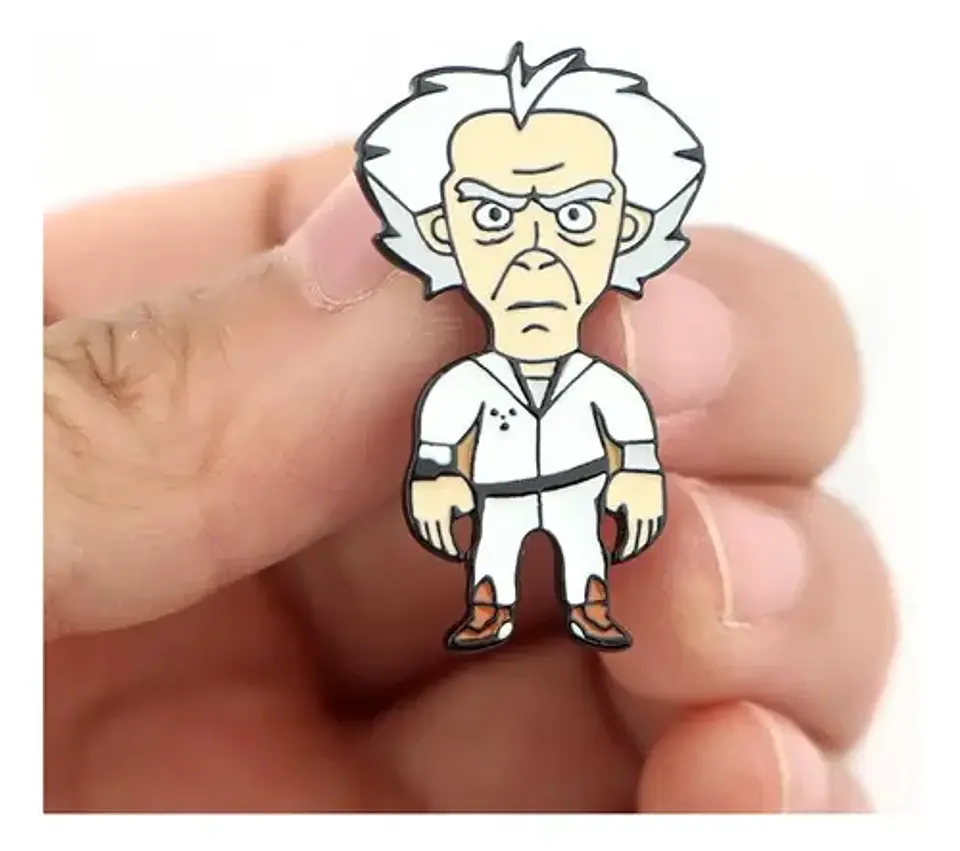 Pins Back To The Future / Volver Al Futuro / Pines Metálicos 4