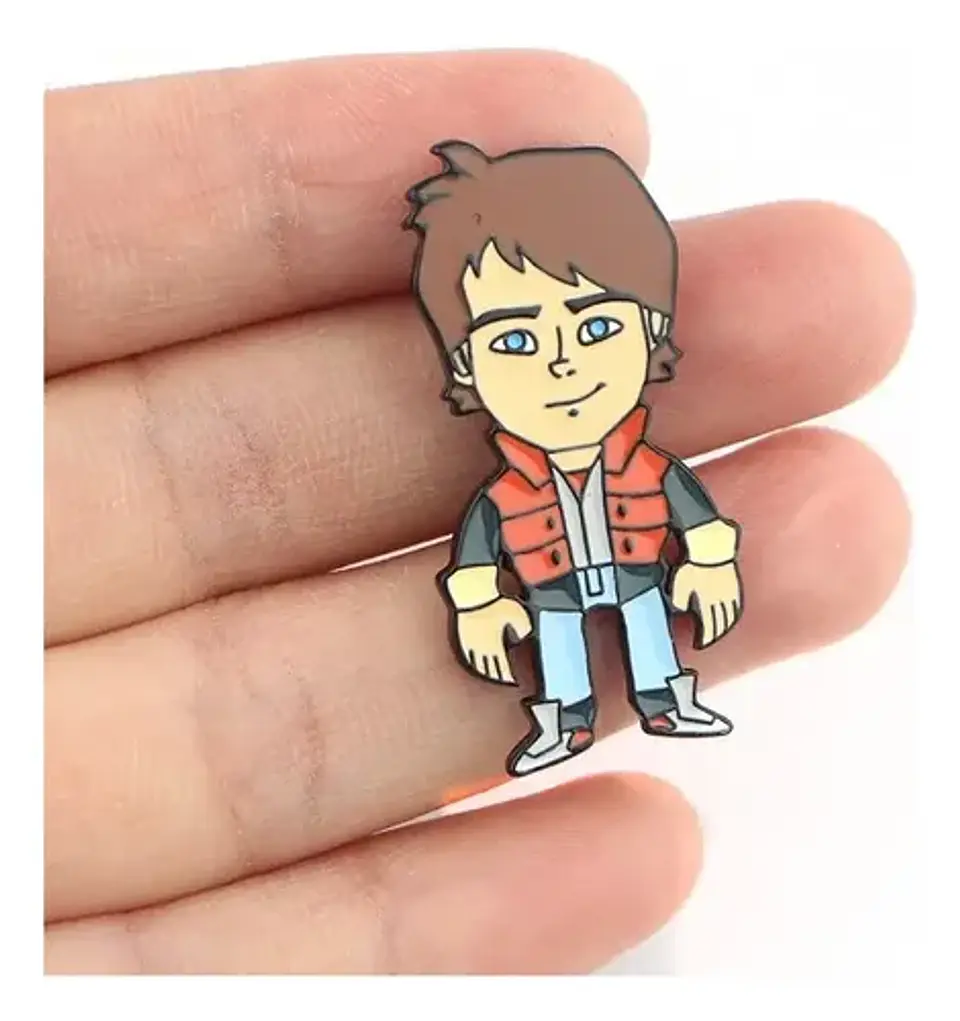 Pins Back To The Future / Volver Al Futuro / Pines Metálicos 7