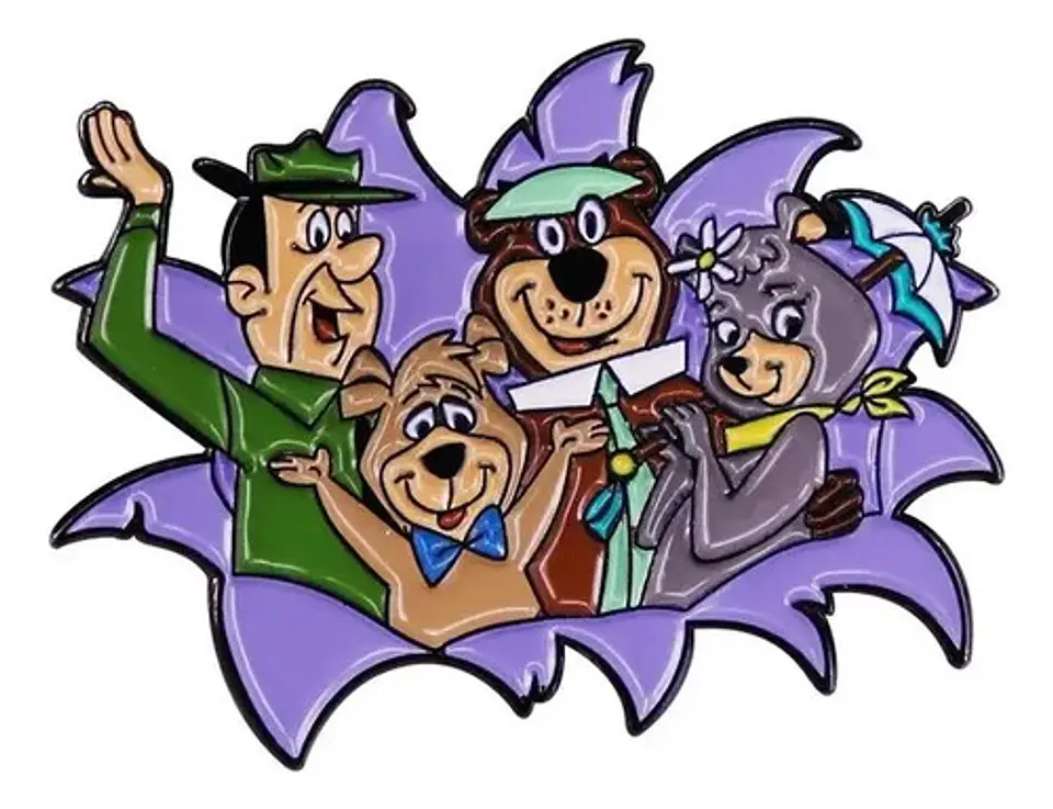 Pins De Oso Yogui / El Oso Yogui / Pines Metálicos (broches) 7