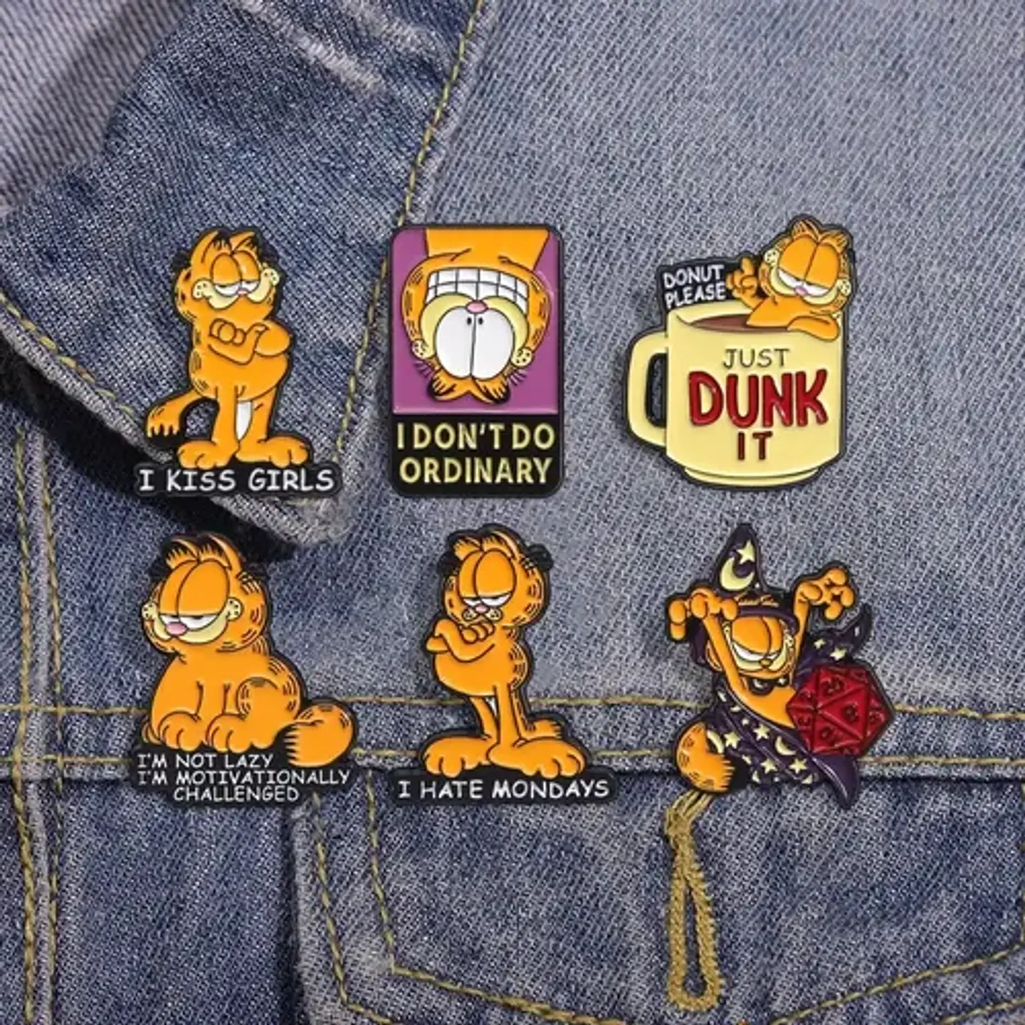 Pins De Garfield / Garfield / Broches Metálicos (pines) 15