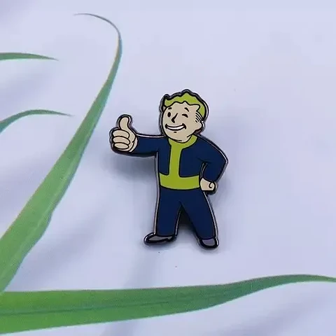 Pins De Vault Boy / Fallout / Broches Metálicos (pines)
