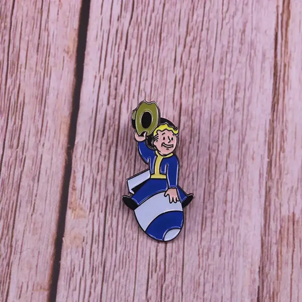 Pins De Vault Boy / Fallout / Broches Metálicos (pines) 5