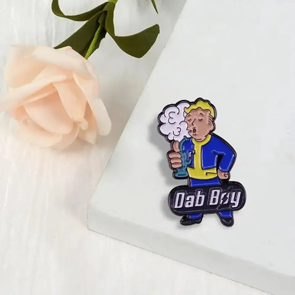 Pins De Vault Boy / Fallout / Broches Metálicos (pines) 8